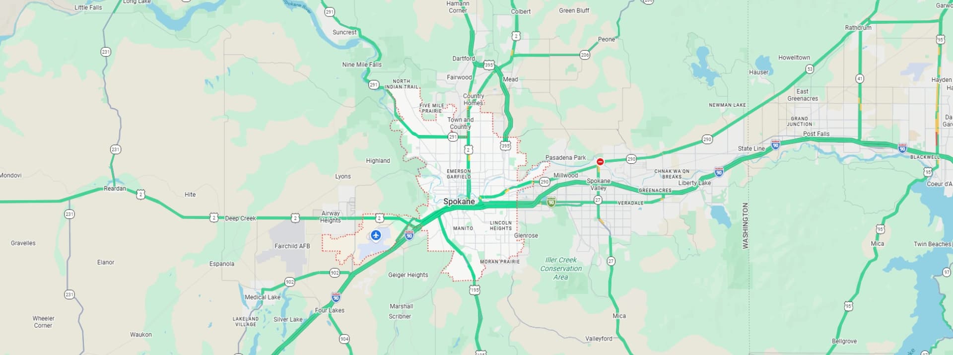 Service Area Map